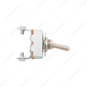Heavy Duty All Metal Toggle w/ 2 Screw Terminals 20 Amp 12V S.P.S.T. On/Off 1 Pc.