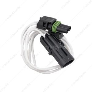 14 AWG Weather Pack Assembly M/FM Double Cavity, 1 Set.