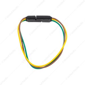 3-Way Flat Molded M/FM Trailer Connectors w/ Polarized Plugs, 1 Pc.