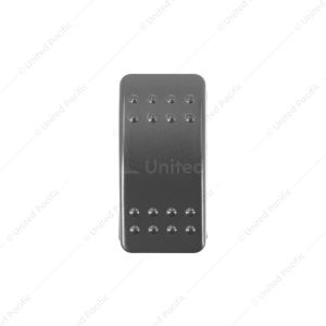 Black DPDT On/Off/On Rocker Switch (Carling Style) 1 Pc