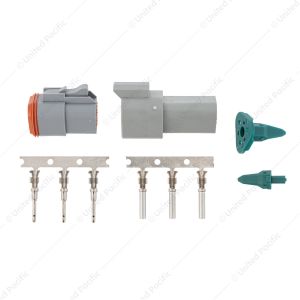 3-Wire Deutsch Style Amphenol AT Connector Project Kit 10Pcs