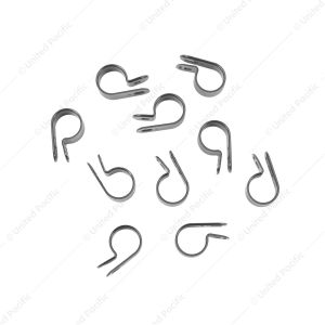 5/8" Black Nylon Cable Clamp (10-Pack)