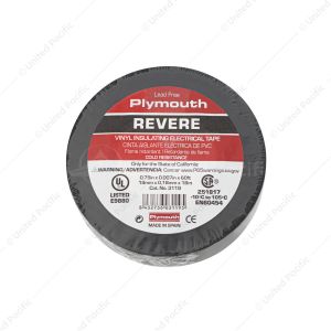 Vinyl Electrical Tape - Black .75"X.007"X60Ft 1 Roll