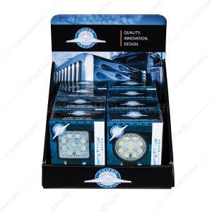 9 High Power LED Work Light Bin Box Display