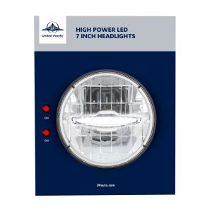 United Pacific 7" LED Headlight Display - 31513