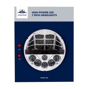 United Pacific 7" LED Headlight Display - 31084