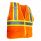 RigGear High Visibility Reflective Orange Safety Vest-X Large