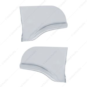 Stainless Steel Scuff Pad For 1957-58 Ford Passenger Cars (Pair)