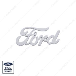 Chrome Die-Cast "Ford" Script Emblem