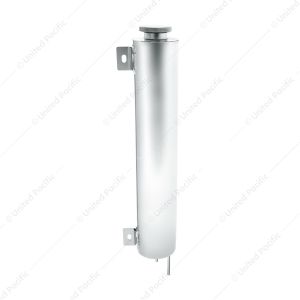 2"x15" Universal Polished Stainless Steel Radiator Overflow Tank
