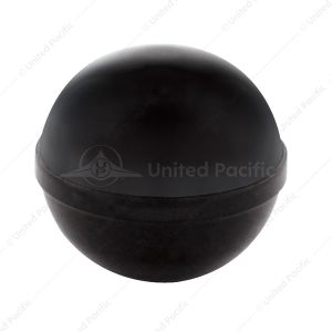 Black Round Gearshift Knob With Brass Thread Insert For 1930-31 Ford Model A