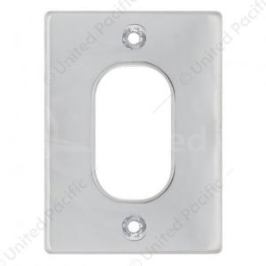 Polished Stainless Steel Brake Boot Trim Plate For 1928-31 Ford Model A