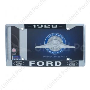 Chrome License Plate Frame For 1928 Ford Car & Truck