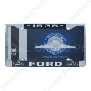 Chrome License Plate Frame For 1936 Ford Car & Truck