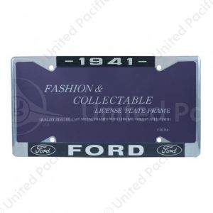 Chrome License Plate Frame For 1941 Ford Car & Truck