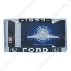 Chrome License Plate Frame For 1953 Ford Car & Truck