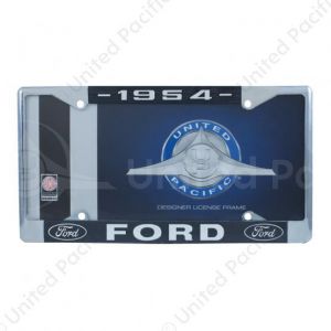 Chrome License Plate Frame For 1954 Ford Car & Truck