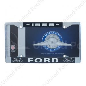 Chrome License Plate Frame For 1959 Ford Car & Truck