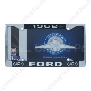 Chrome License Plate Frame For 1962 Ford Car & Truck