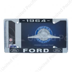 Chrome License Plate Frame For 1966 Ford Car & Truck