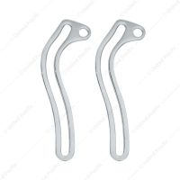 Chrome Plated Windshield Slide Arms For 1932 Ford Closed Car (Pair)