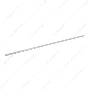 Polished Stainless Steel Center Hood Hinge Strip, 48" For 1932 Ford Car/Truck