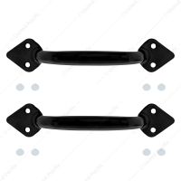 Hood Handle Set, Black Ford Car (1928-1932)/Truck (1932-1934)(Pair)