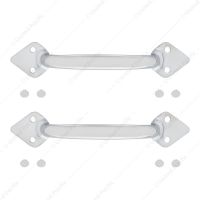 Stainless Steel Hood Handle Set For Ford Car (1928-1932) & Truck (1932-1934)