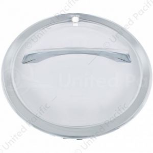 15" Chrome Single Bar Hubcap (4/Set)