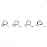 Fender Skirt Mounting Clips For 1955-1966 Chevrolet Passenger Car