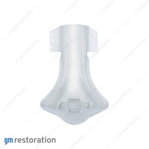 Stainless Steel "Chevrolet" Script Bowtie Logo Exhaust Deflector