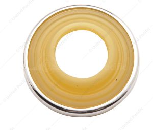 Chrome Door Crank Escutcheon For 1941-48 Chevy Passenger Car