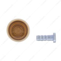Ivory Window Crank Knob With Stem For 1942-48 Chevy Passenger Car