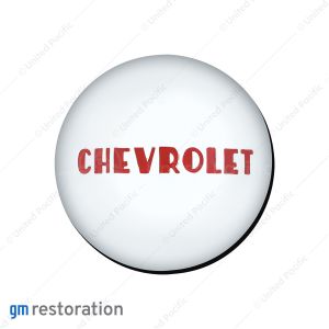 Stainless Steel "Chevrolet" Script Hubcap For 1947-53 Chevy 1/2 Ton Truck