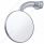 3" Curved Arm Peep Mirror With Convex Mirror Glass