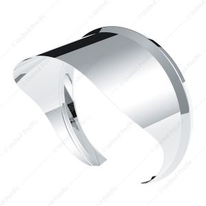 Stainless Steel 4" Round Peep Mirror Visor