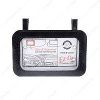 Vintage Sun Visor Registration Holder