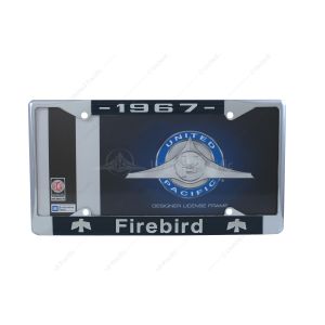 Chrome License Plate Frame For 1967 Pontiac Firebird