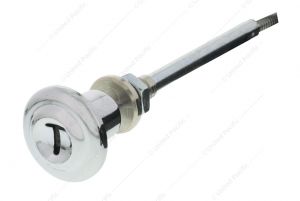 Throttle Cable With Chrome Knob For 1955-59 Chevy & GMC Truck