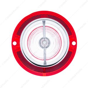 Backup Lens With Chrome Rim For 1963 Chevy Passenger Car