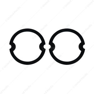 Parking Light Lens Gaskets For 1963-67 Chevy Corvette (Pair)