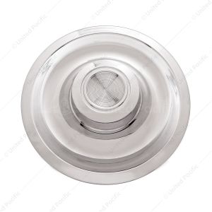 Rally Wheel Hubcap Set With Plain Center Cap For 1967 Chevy Camaro (4/Set)