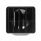 Black Defrost Duct For 1967-72 Chevy & GMC Truck - R/H