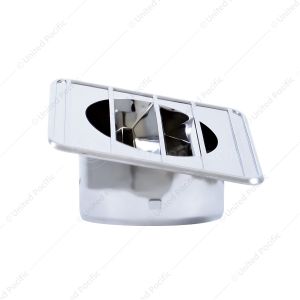 Chrome Defrost Duct For 1967-72 Chevy & GMC Truck