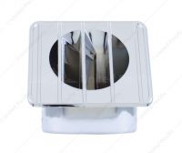 Chrome Defrost Duct For 1967-72 Chevy & GMC Truck - R/H