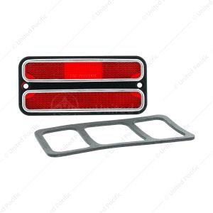 Deluxe Side Marker Light With Stainless Steel Trim For 1968-1972 Chevrolet & GMC Truck