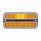 18 LED Side Marker Light With Stainless Steel Trim For 1968-1972 Chevrolet & GMC Truck, Amber Lens