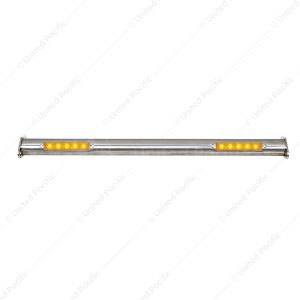 Polished SS Spreader Bar With LED Turn Signals, Front For 1932 Ford Car & Truck