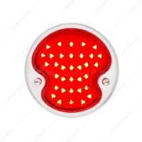 17 LED 12V Tail Light With 4 LED License Plate Light Assembly With SS Housing For 1932 Ford Car/Truc