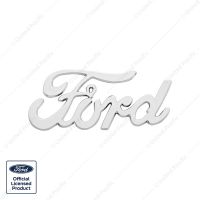 Chrome Vintage "Ford" Script Emblem